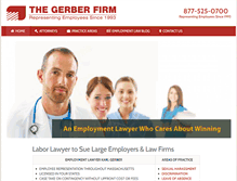 Tablet Screenshot of bostonlaborlaw.com